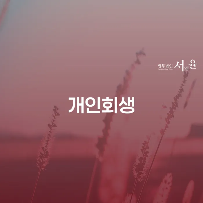 나홀로개인회생 연체 채무 신속해결방법 잘 하는 법률사무소
